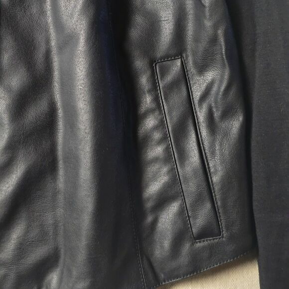 Jack Black Faux Leather Zip-Up Jacket | Women’s Size Small | Stylish Moto Jacket - Picture 11 of 15